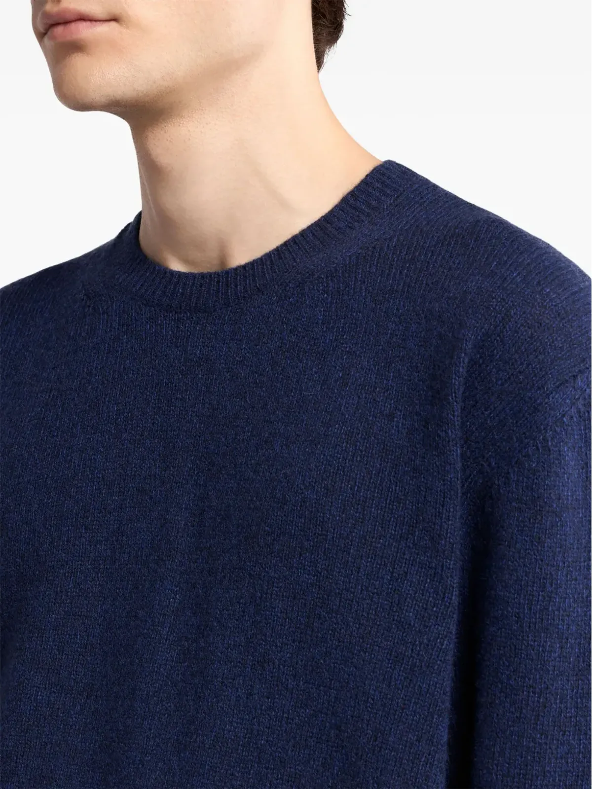 ETRO カシミヤニットセーター ブルー - 画像4
