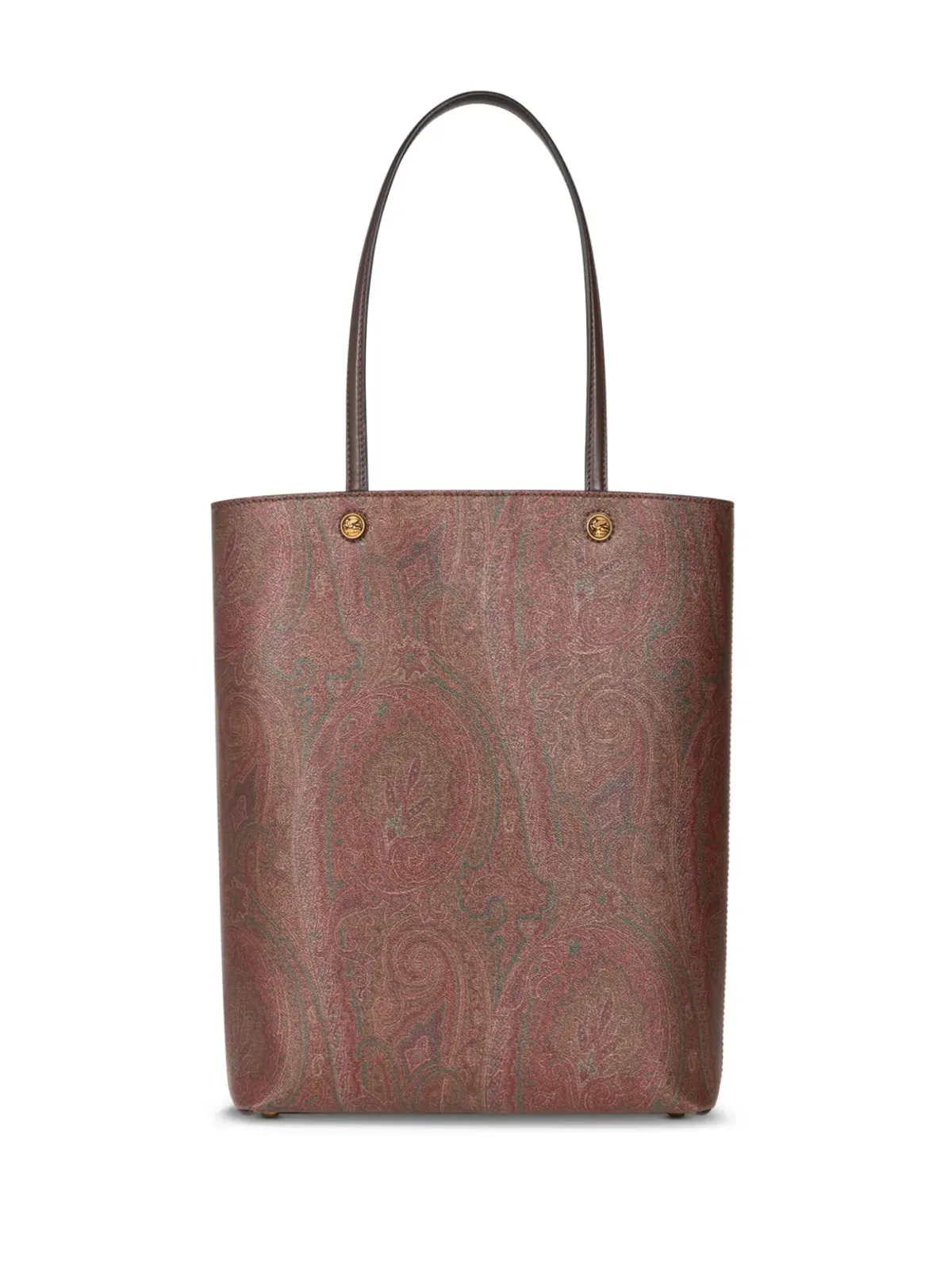 ETRO ペイズリープリント オープントップ トートバッグ - ブラウン - 画像3