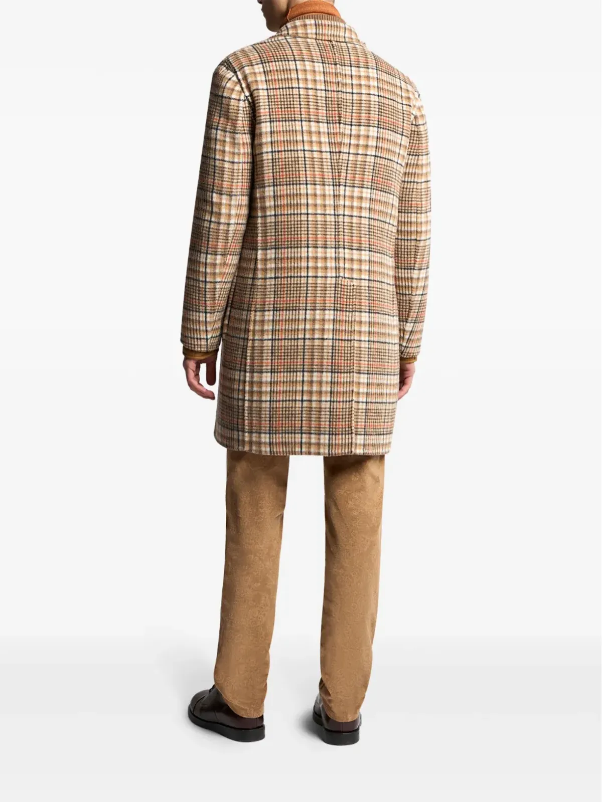 ETRO リバーシブル シングルブレスト コート - Neutrals - 画像5