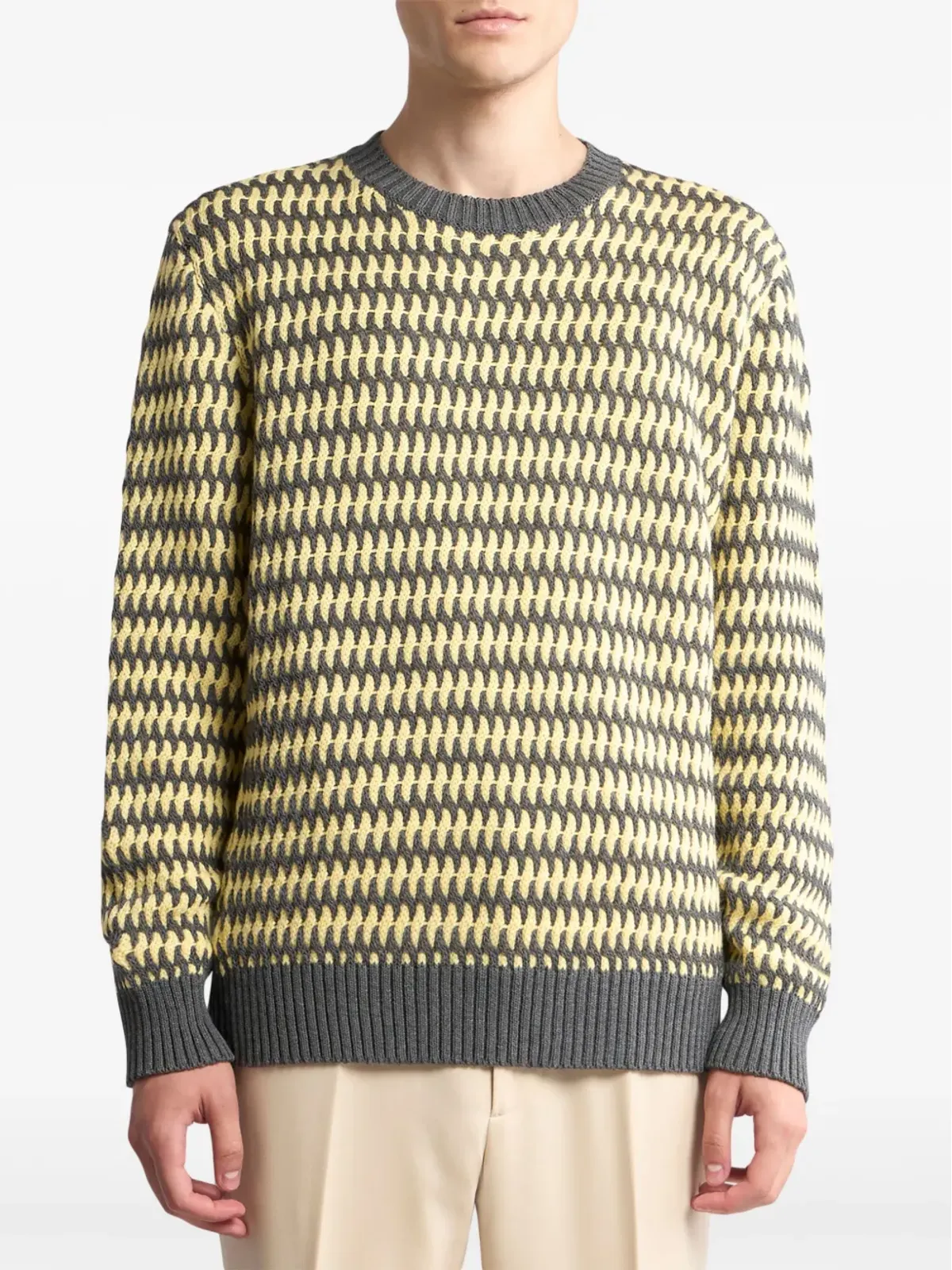 ETRO ウールジャカード ジャンパー - 画像2