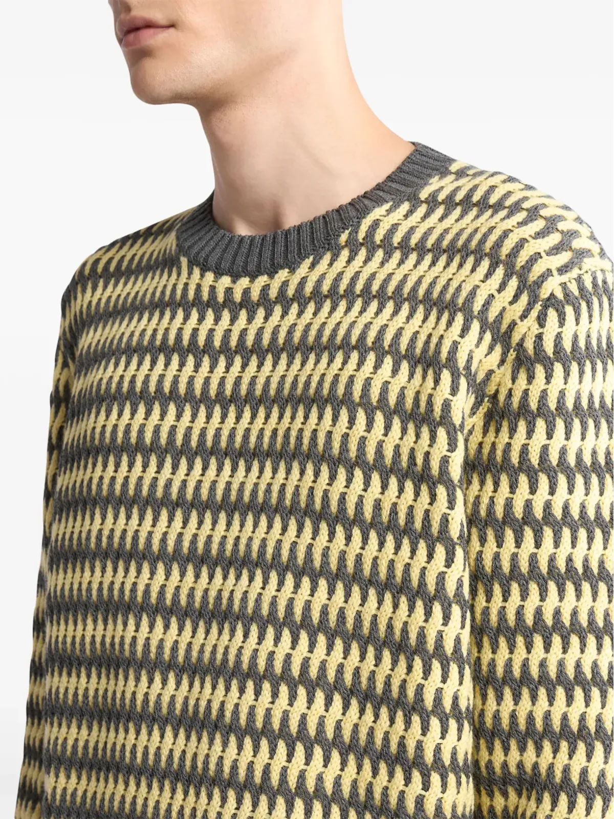 ETRO ウールジャカード ジャンパー - 画像4