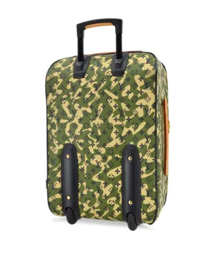 Louis Vuitton ビンテージ × Takashi Murakami 2008 Pegase 60 スーツケース - グリーン - サムネイル2