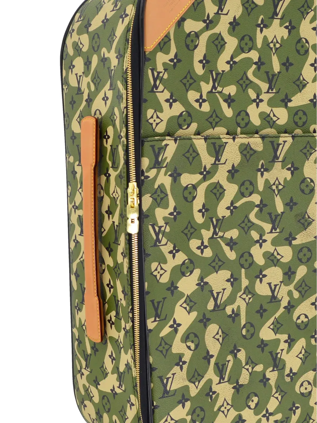 Louis Vuitton ビンテージ × Takashi Murakami 2008 Pegase 60 スーツケース - グリーン - 画像3