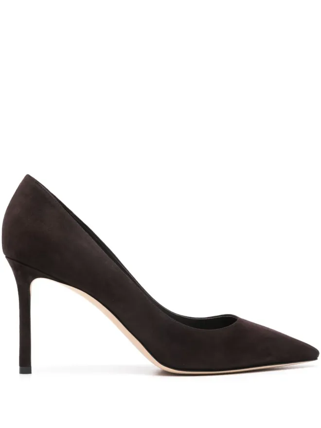 Jimmy Choo Jimmy Choo ロミー 85mmパンプス - ブラウンの商品画像