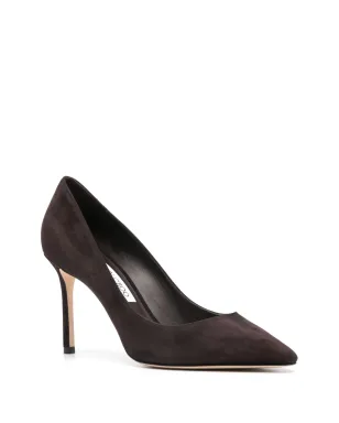 Jimmy Choo ロミー 85mmパンプス - ブラウン - サムネイル2