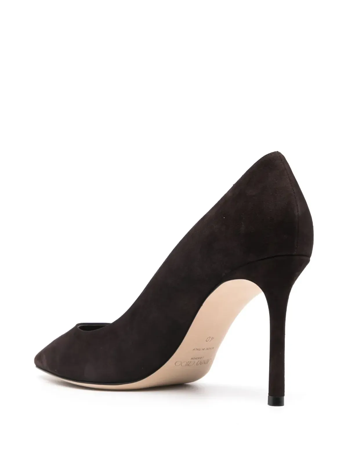 Jimmy Choo ロミー 85mmパンプス - ブラウン - 画像3