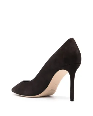 Jimmy Choo ロミー 85mmパンプス - ブラウン - サムネイル3