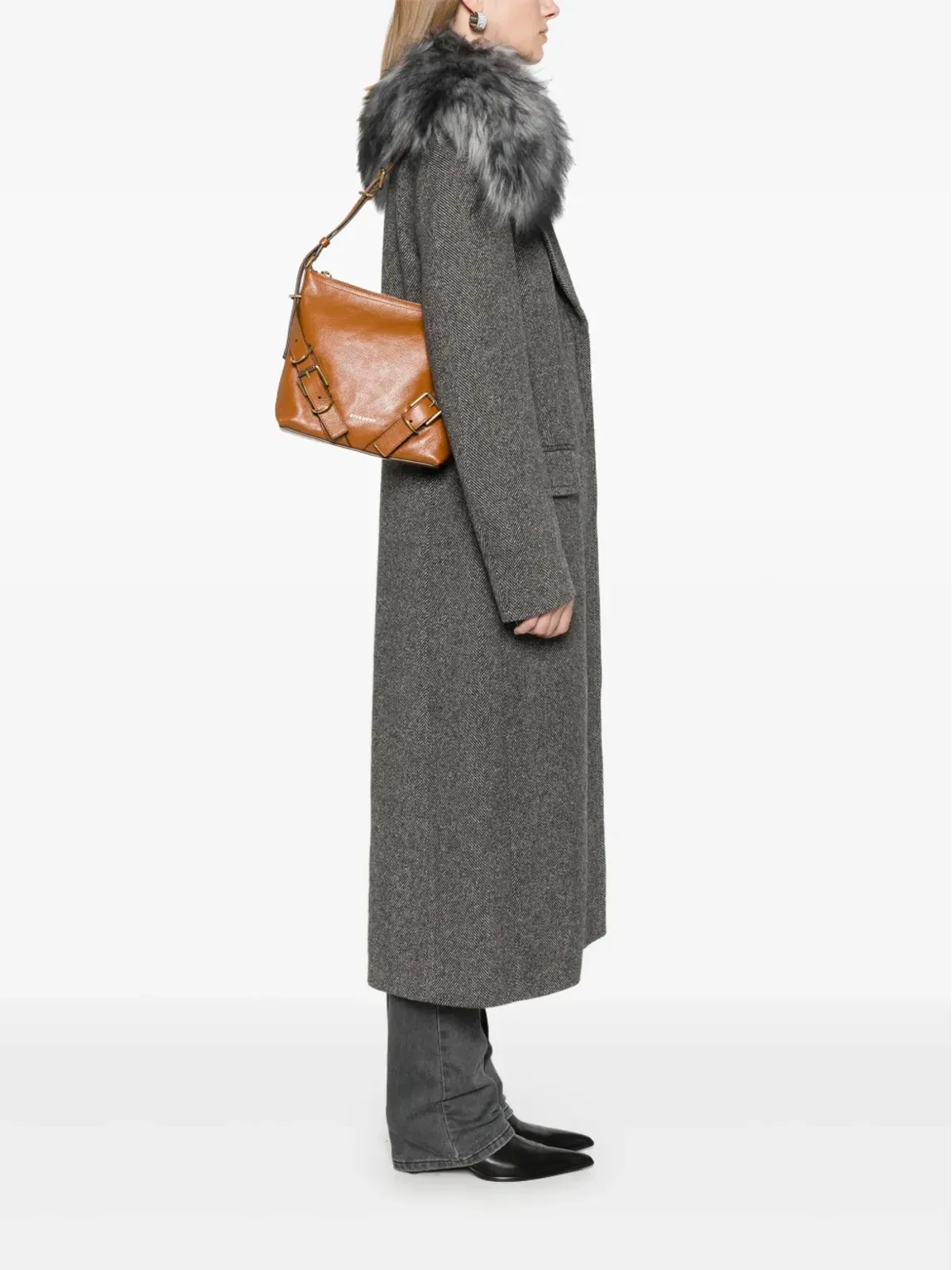 Givenchy Voyou クロスボディバッグ ブラウン - 画像2