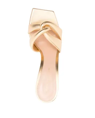 Gianvito Rossi 85mm アムール ミュール - ゴールド - サムネイル4
