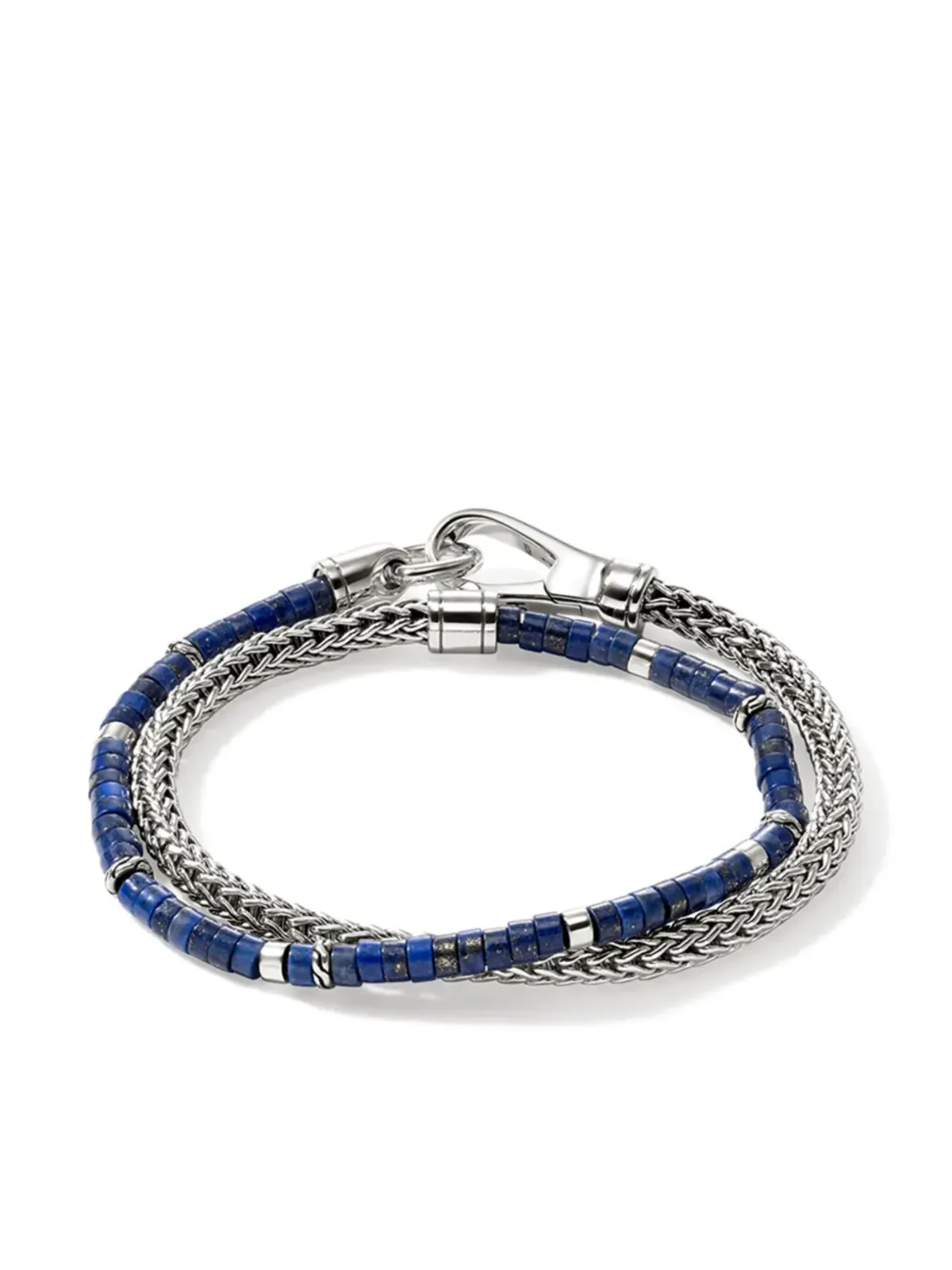 John Hardy スターリングシルバー ラピスラズリ ヘイシ ブレスレット - 画像5