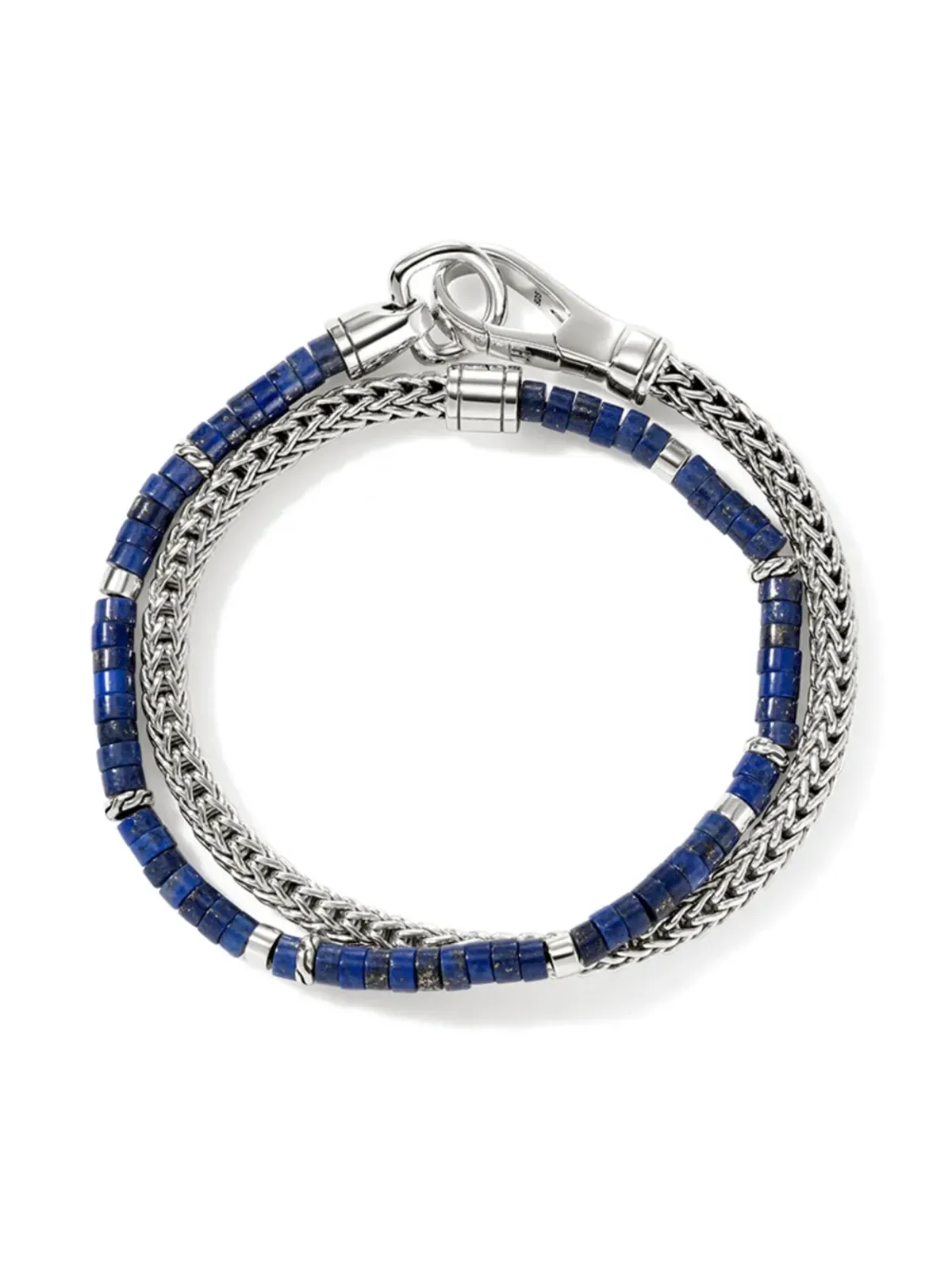 John Hardy スターリングシルバー ラピスラズリ ヘイシ ブレスレット - 画像4