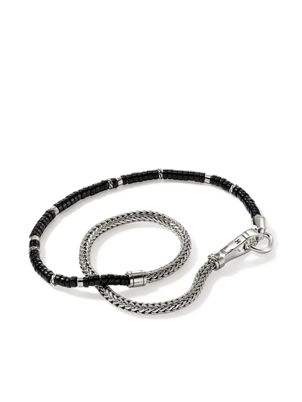 John Hardy スターリングシルバー ブラックオニキス ヘイシ ブレスレット - 画像3