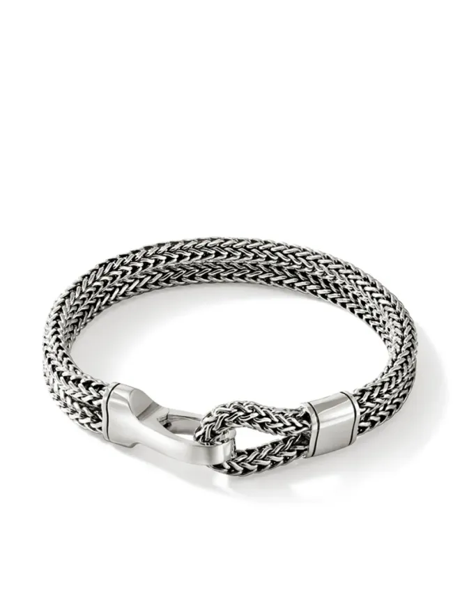 John Hardy John Hardy スターリングシルバー ウィートチェーン フック ブレスレットの商品画像