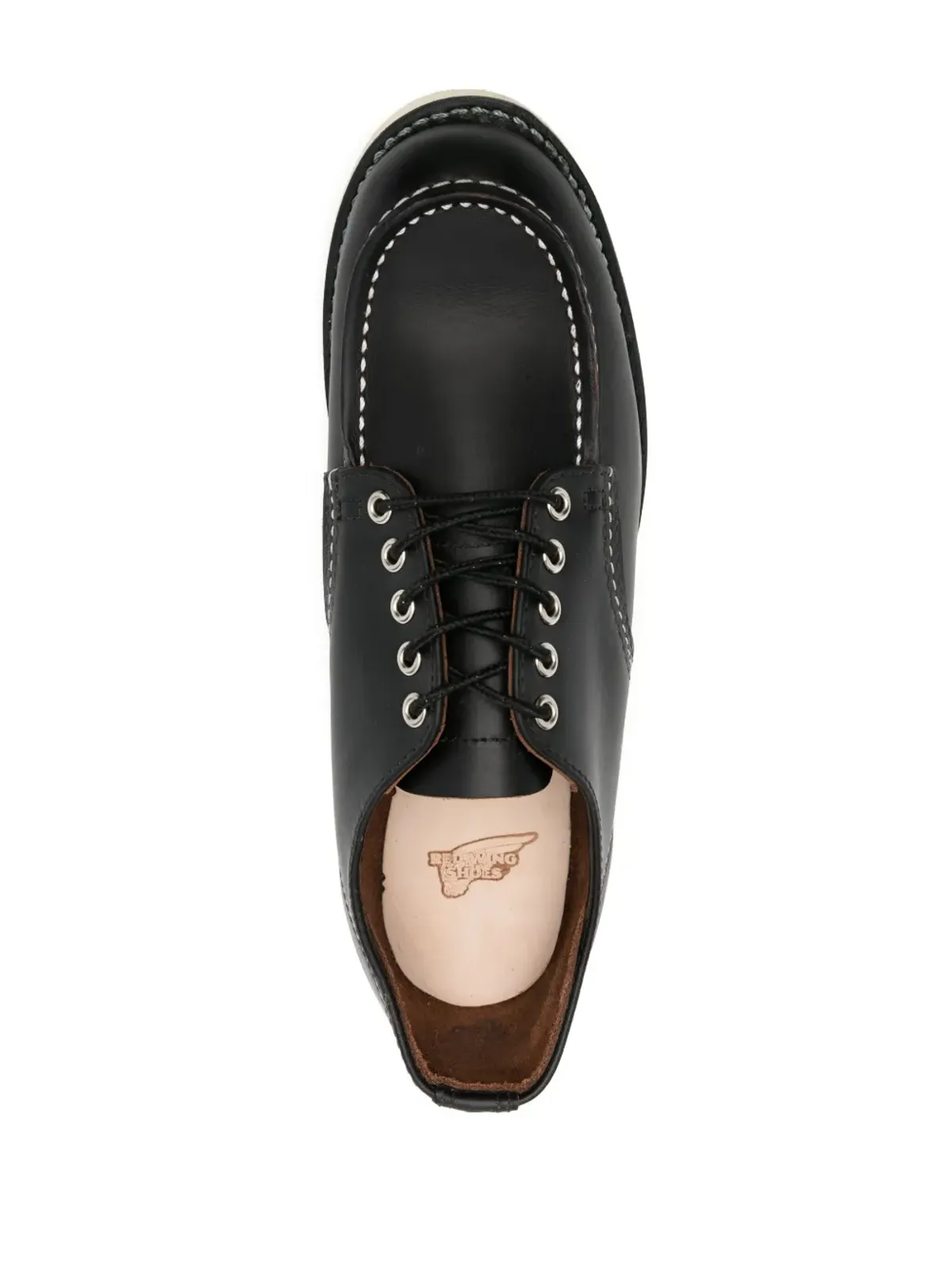 Red Wing Shoes モックオックスフォードダービーシューズ - ブラック - 画像4