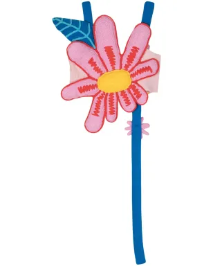 Mira Mikati 花柄アップリケ付きクロップドトップ - サムネイル1