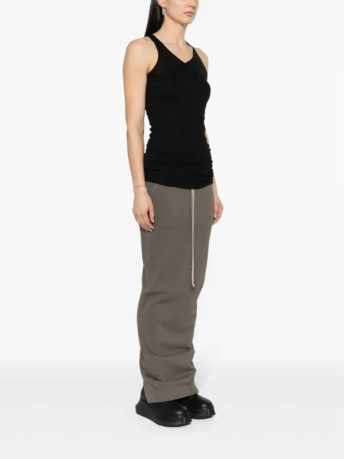 Rick Owens DRKSHDW ダブルジギータンクトップ - 画像3