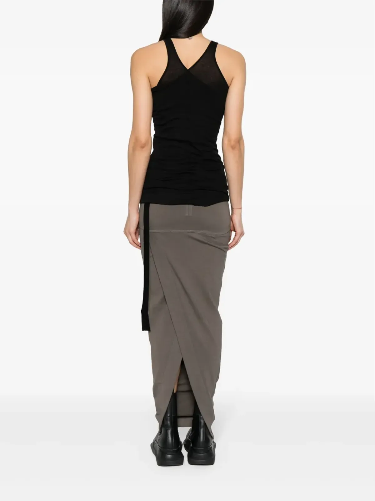 Rick Owens DRKSHDW ダブルジギータンクトップ - 画像4