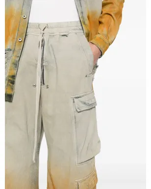 Rick Owens DRKSHDW ダブルカーゴ ジャンボ ベラス ワイドレッグ ジーンズ - ブルー - サムネイル5