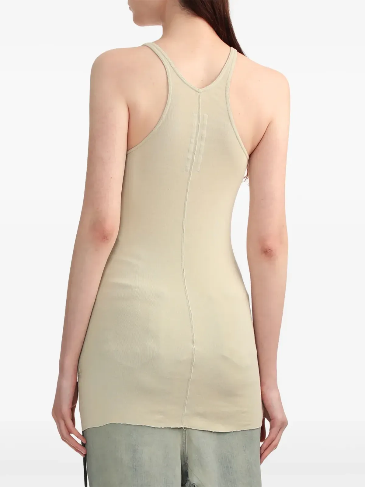 Rick Owens DRKSHDW ホルターネック コットン タンクトップ - ニュートラル系 - 画像4