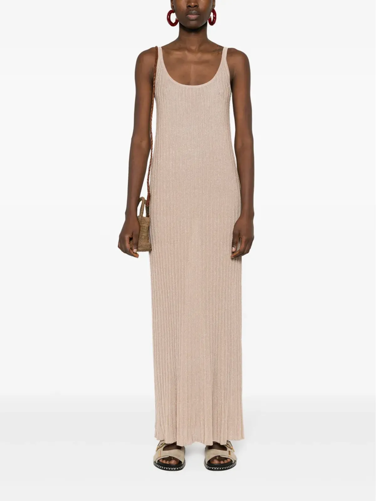 Max Mara リトモ ラメ糸ディテール ドレス - 画像2