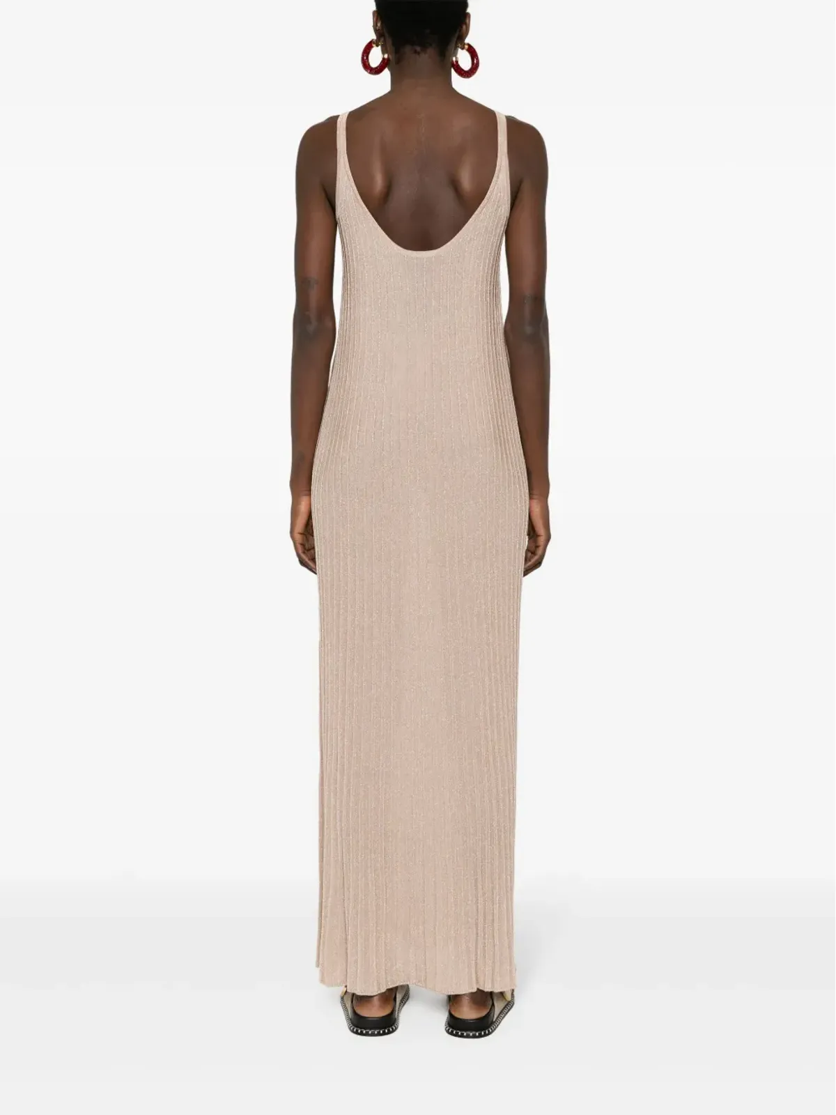 Max Mara リトモ ラメ糸ディテール ドレス - 画像4