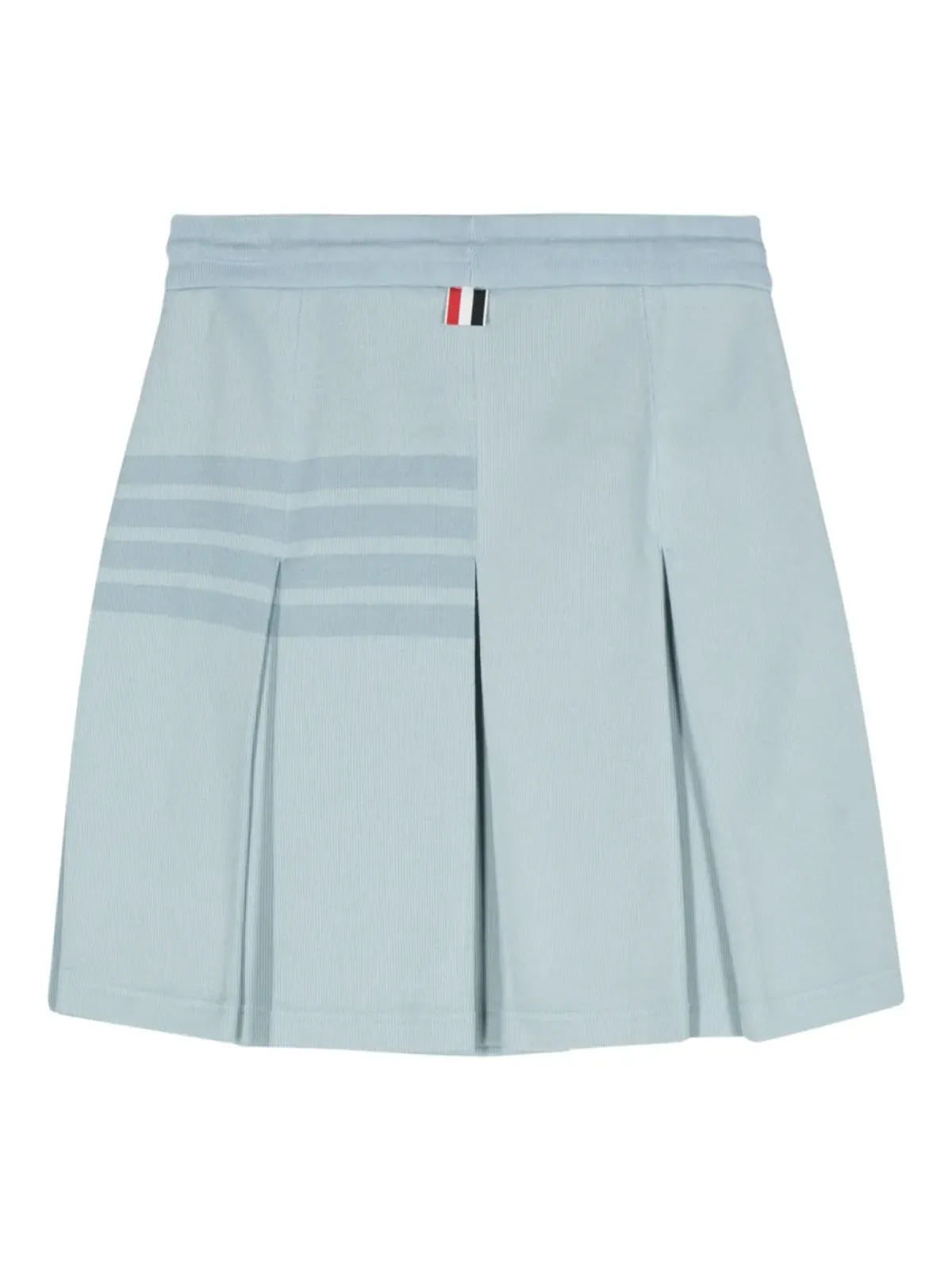 Thom Browne 4-Barニットプリーツスカート - ブルー - 画像2