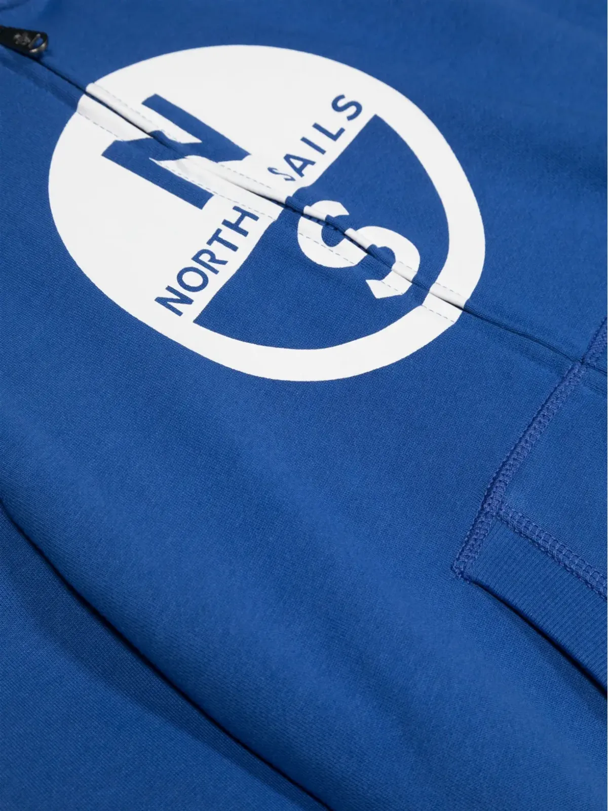 North Sails Kids ロゴプリント ジップアップフーディ - 画像3
