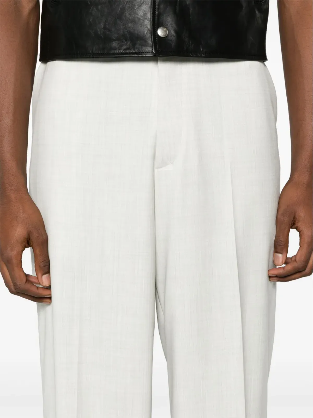 ビンテージ Givenchy ミッドライズ ワイドレッグ トラウザー - 画像5