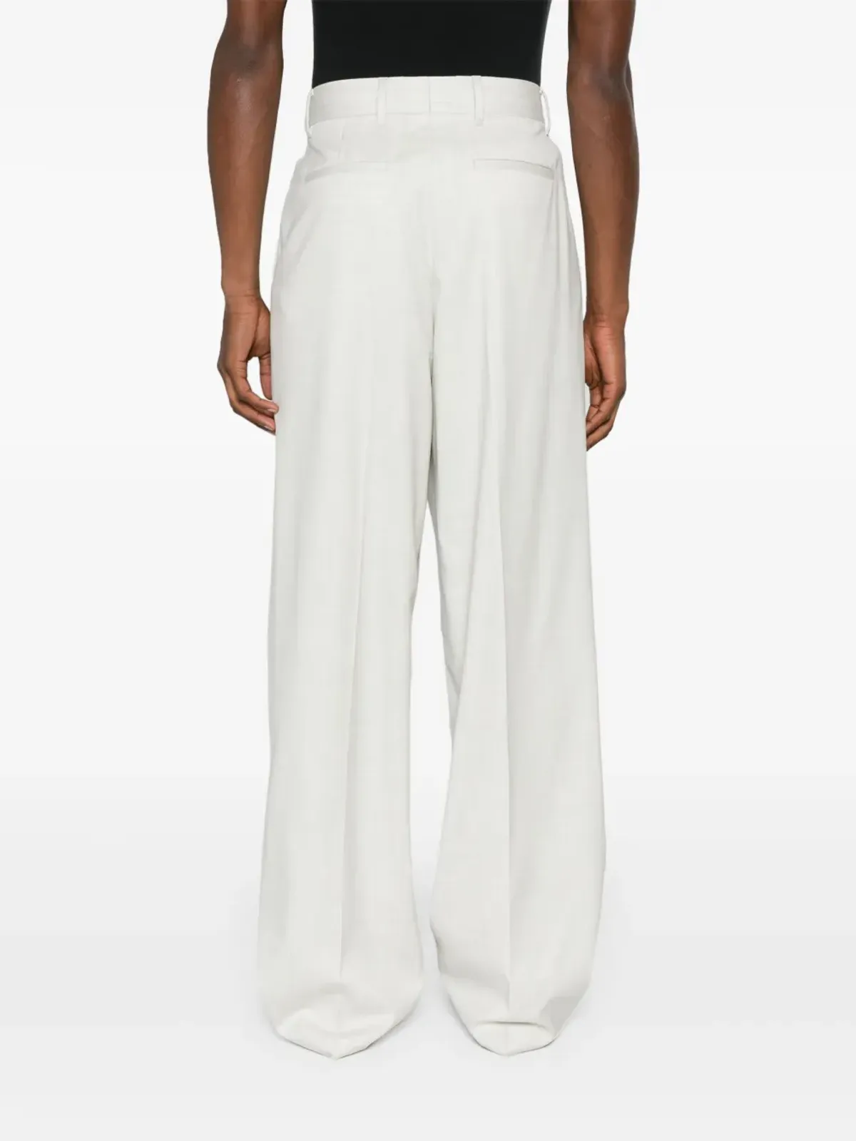 ビンテージ Givenchy ミッドライズ ワイドレッグ トラウザー - 画像4
