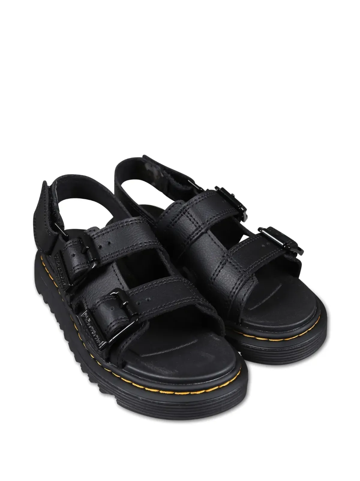 Dr. Martens Kids Varrel leather sandals - 画像2
