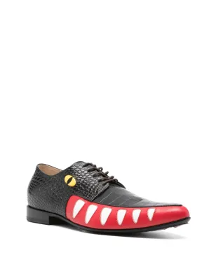 Walter Van Beirendonck クロコダイルオックスフォードシューズ - サムネイル2