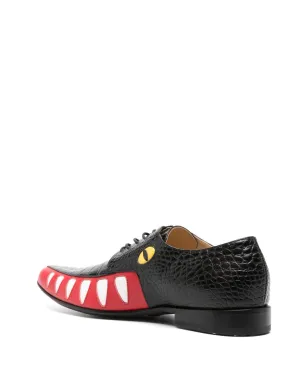 Walter Van Beirendonck クロコダイルオックスフォードシューズ - サムネイル3