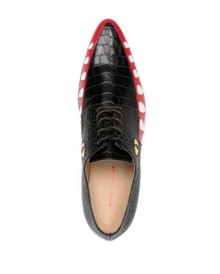 Walter Van Beirendonck クロコダイルオックスフォードシューズ - サムネイル4