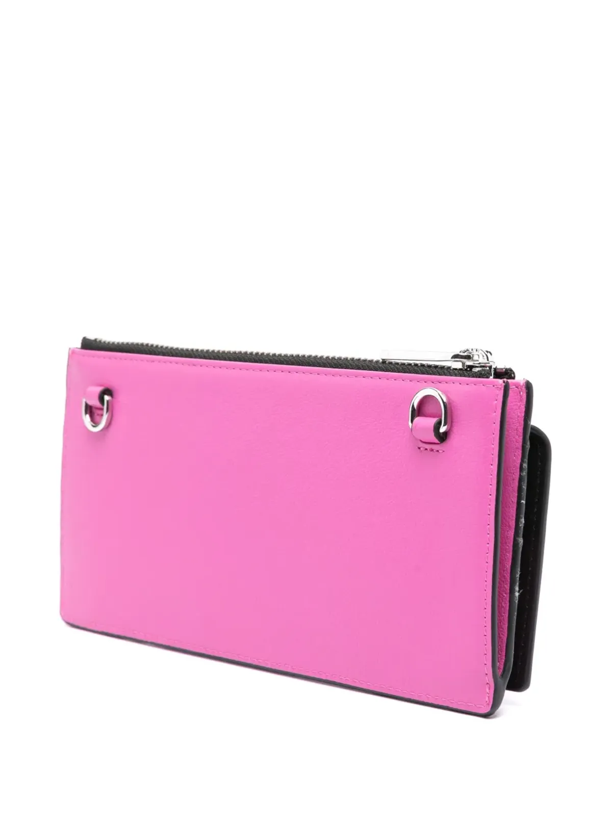Karl Lagerfeld K/Signature レザー クロスボディ ウォレット - 画像3