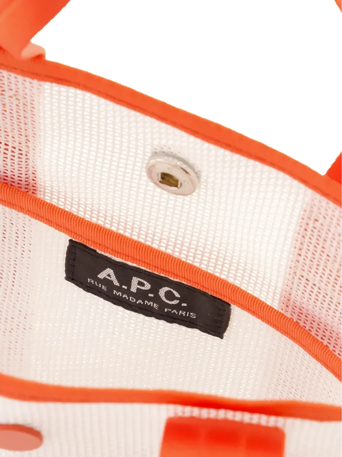 A.P.C. トリムハンドル トートバッグ - ホワイト - 画像4