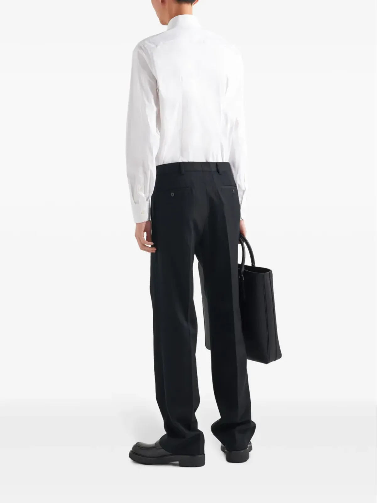 Prada ロングスリーブ コットンシャツ - 画像3