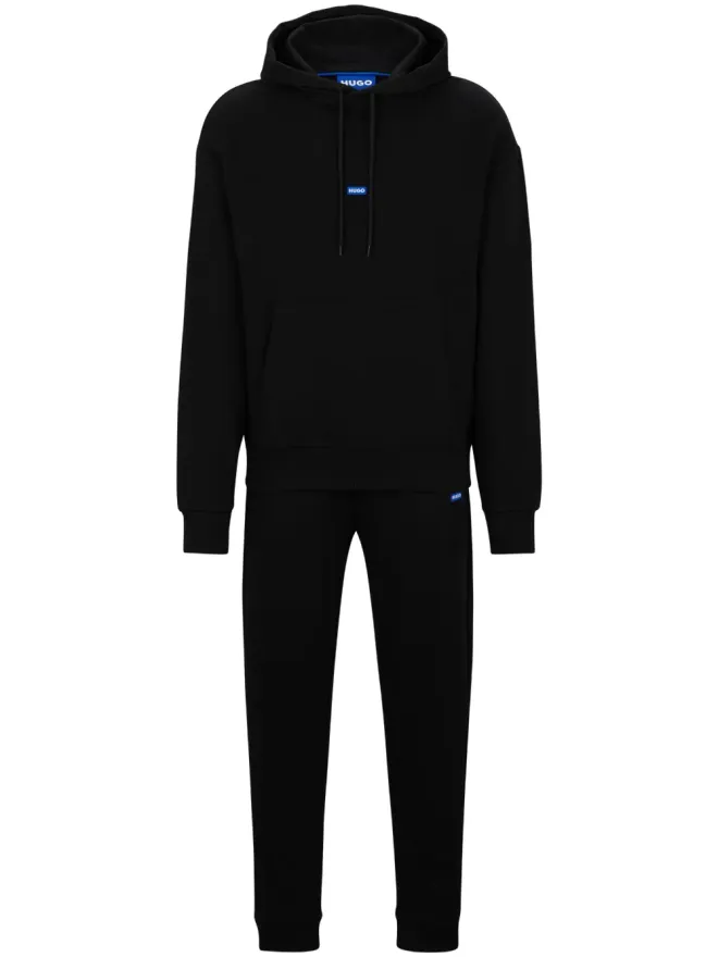 Hugo HUGO ロゴアップリケコットンフーディーの商品画像