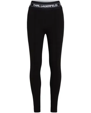Karl Lagerfeld ロゴテープ レギンス - サムネイル1