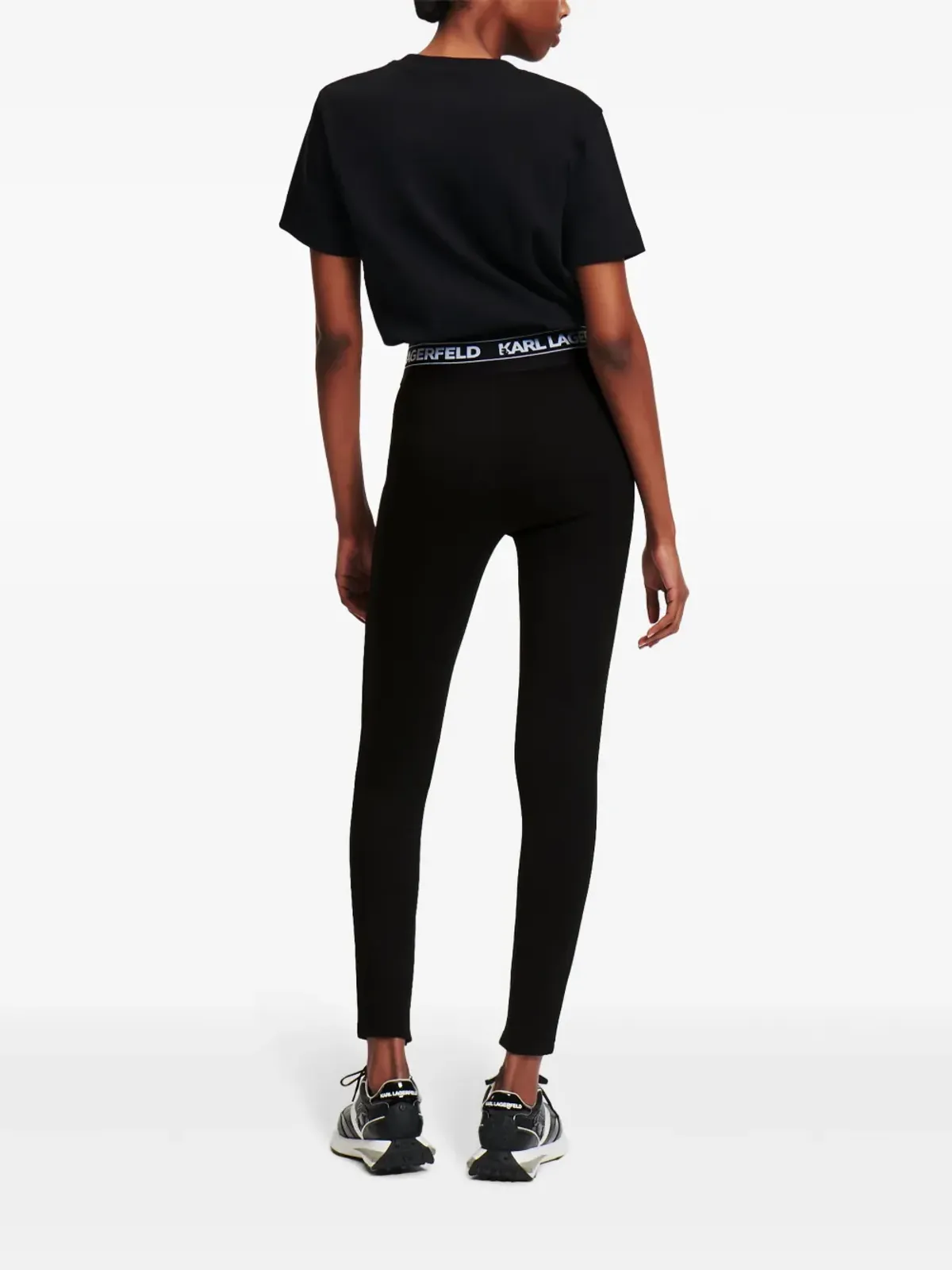 Karl Lagerfeld ロゴテープ レギンス - 画像4