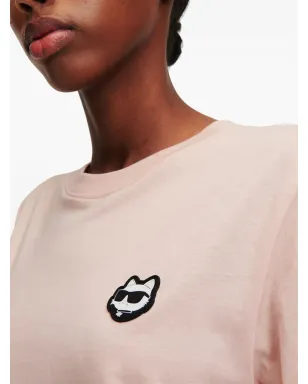 Karl Lagerfeld Ikon ロゴアップリケ Tシャツ - サムネイル5
