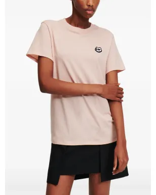 Karl Lagerfeld Ikon ロゴアップリケ Tシャツ - サムネイル3