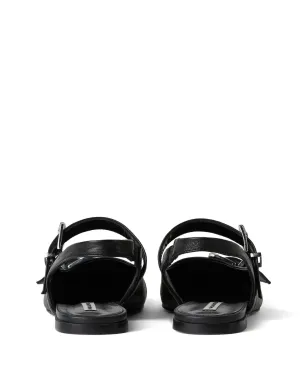 Karl Lagerfeld Konnie ダブルストラップ レザー パンプス - サムネイル3
