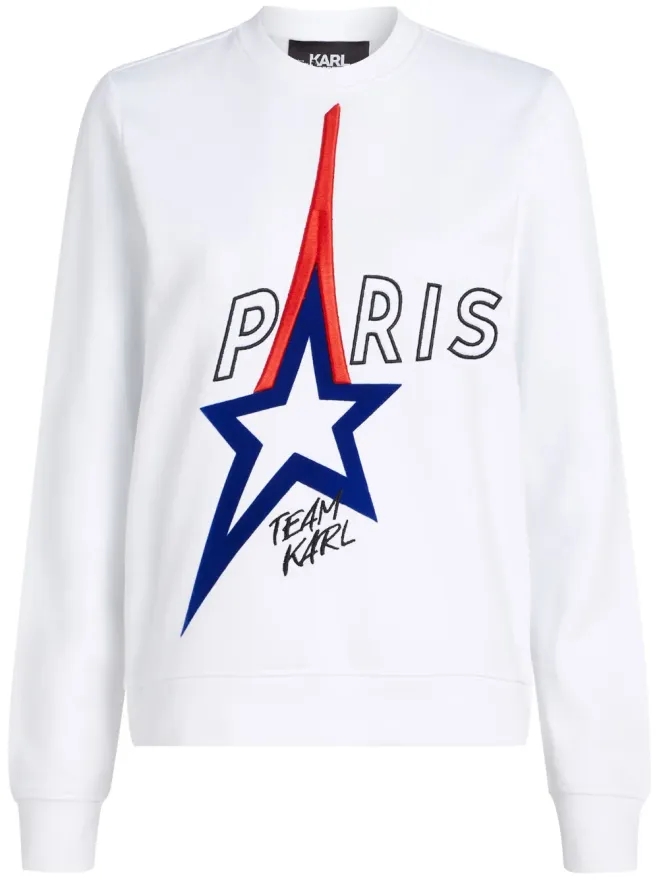 Karl Lagerfeld Karl Lagerfeld Paris オーガニックコットン スウェットシャツの商品画像