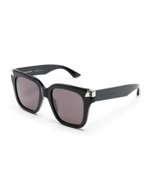 Alexander McQueen Eyewear ロゴ刻印 オーバーサイズフレーム サングラス - サムネイル2