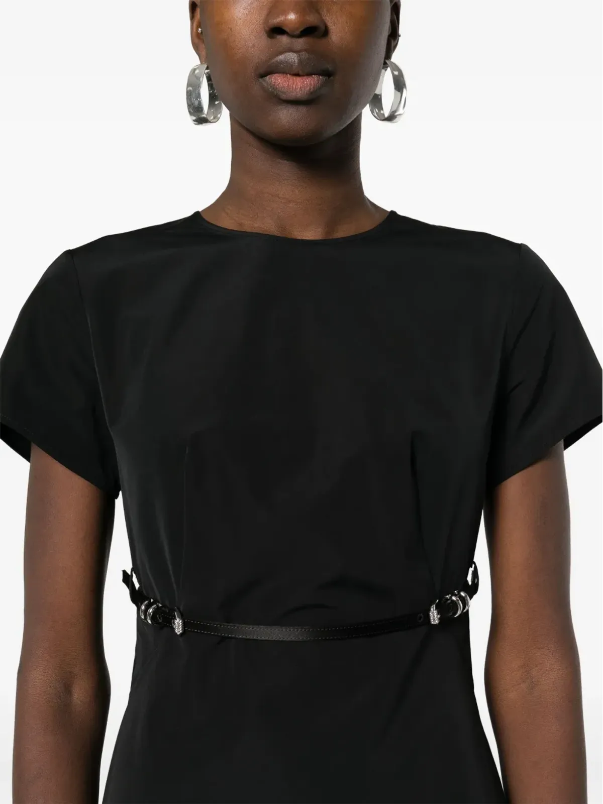 Givenchy Voyou ベルト付きミニドレス - ブラック - 画像5