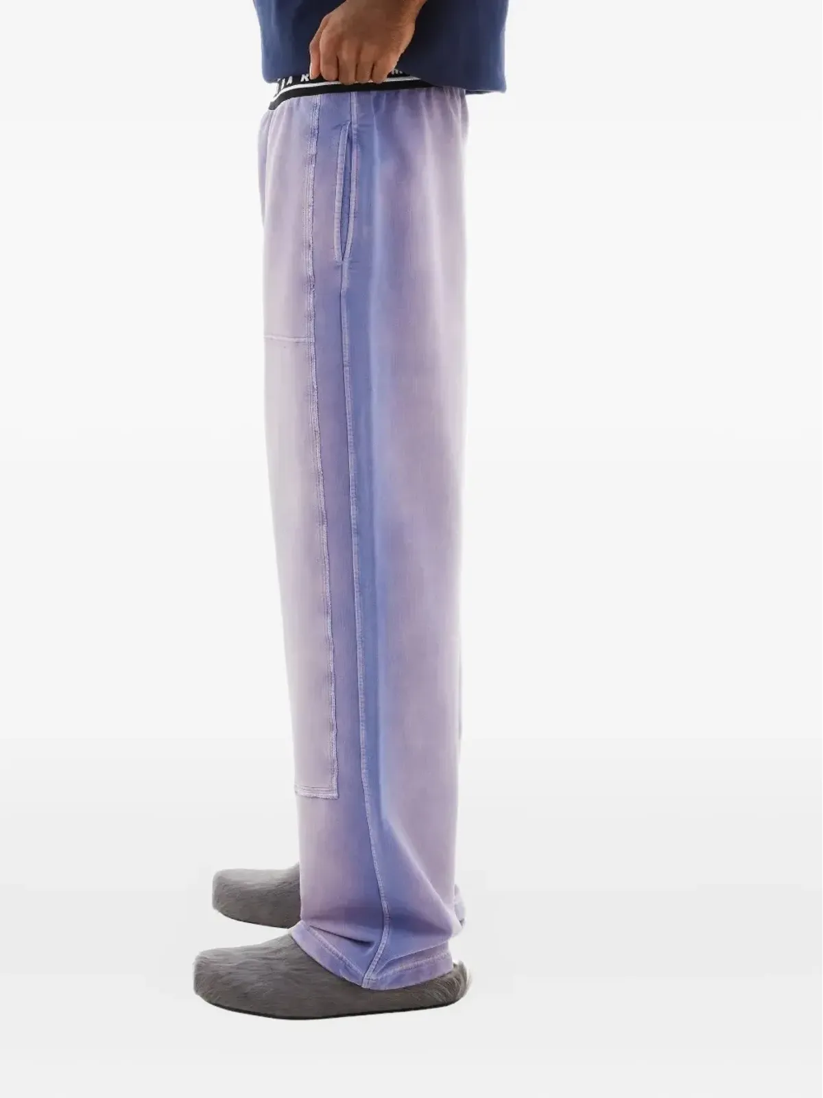 Marni ロゴ入りウエストバンド パンツ - 画像3