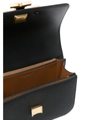Tory Burch 小型エレノア レザー クロスボディバッグ - ブラック - サムネイル5