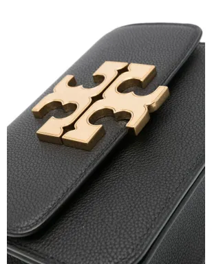 Tory Burch 小型エレノア レザー クロスボディバッグ - ブラック - サムネイル4