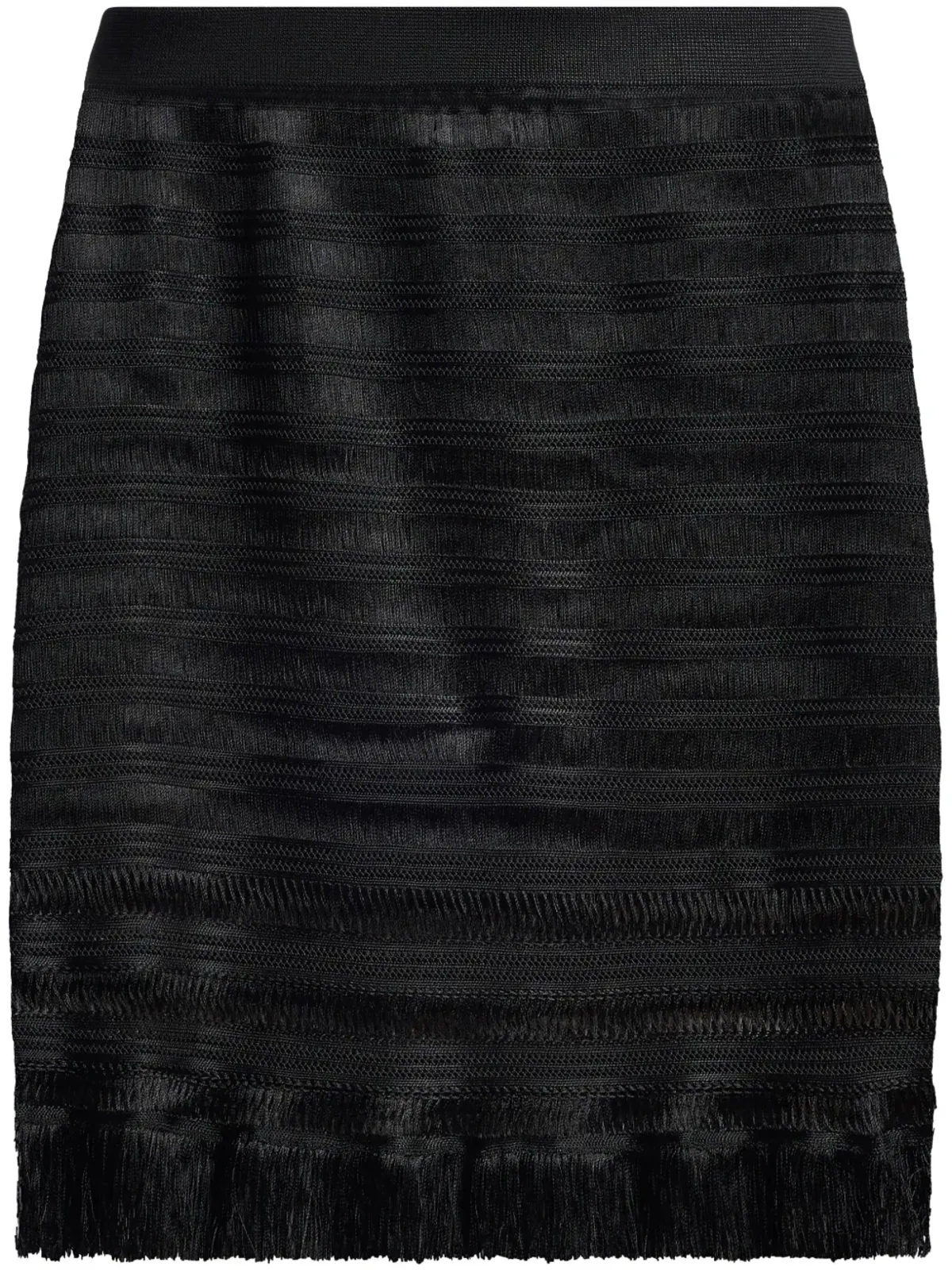 TOM FORD シアー素材のペンシルスカート - ブラック - 画像1