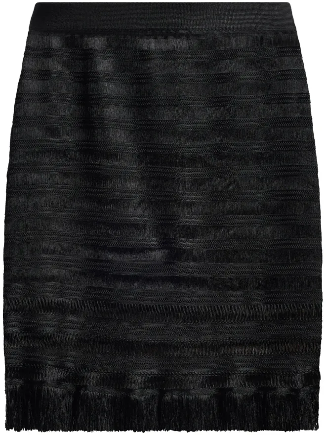 TOM FORD TOM FORD シアー素材のペンシルスカート - ブラックの商品画像